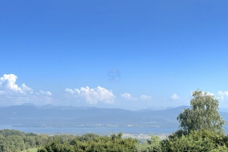 Authentic Vaudois-style house with unobstructed views of the Alps and Lake Geneva