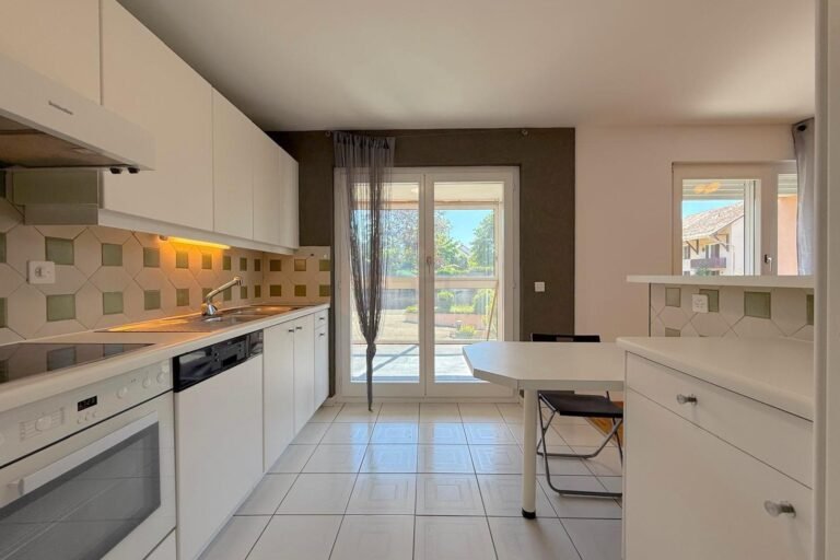 Sublime renovated apartment with view of the Salève