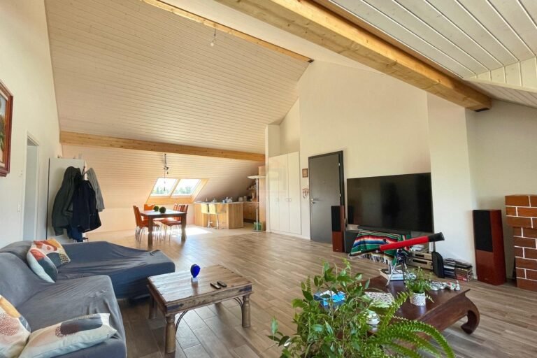 Superbe attique contemporain THPE 6 pièces – Vue dégagée et calme absolu