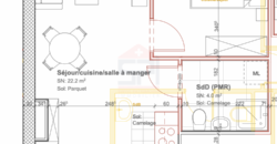 FOR SALE – New 2-room apartment – 47 m² – Geneva city center