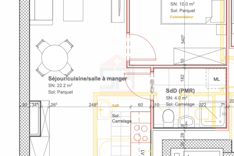 À VENDRE Appartement neuf 2 pièces 47 m² Centre-ville de Genève