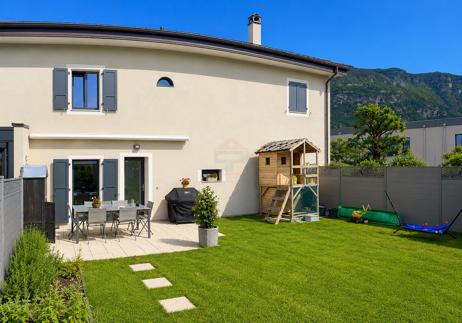 Charmante villa de caractère dans un ancien corps de ferme rénové – Veyrier