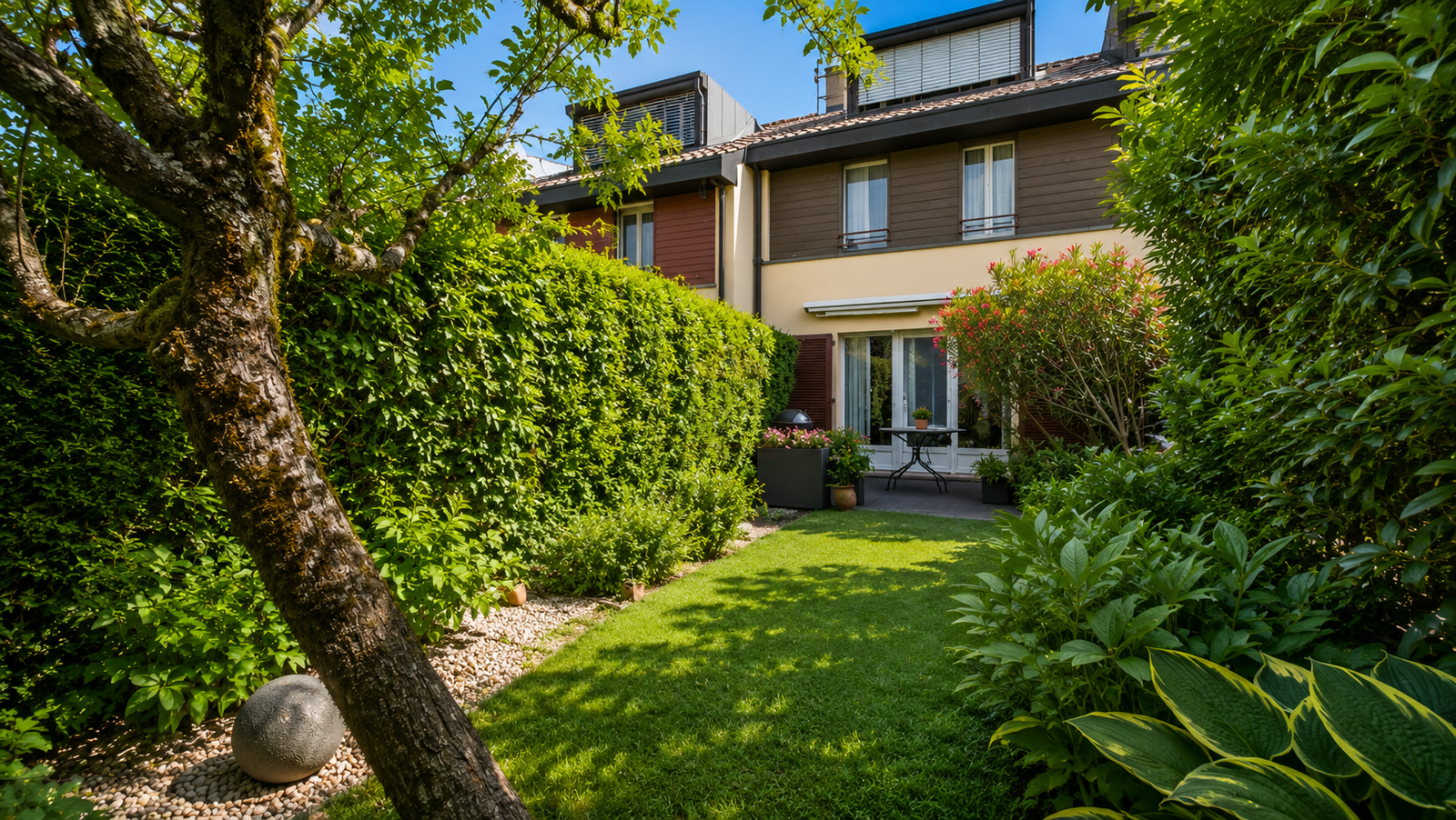Maison familiale au sein d&rsquo;un parc privé