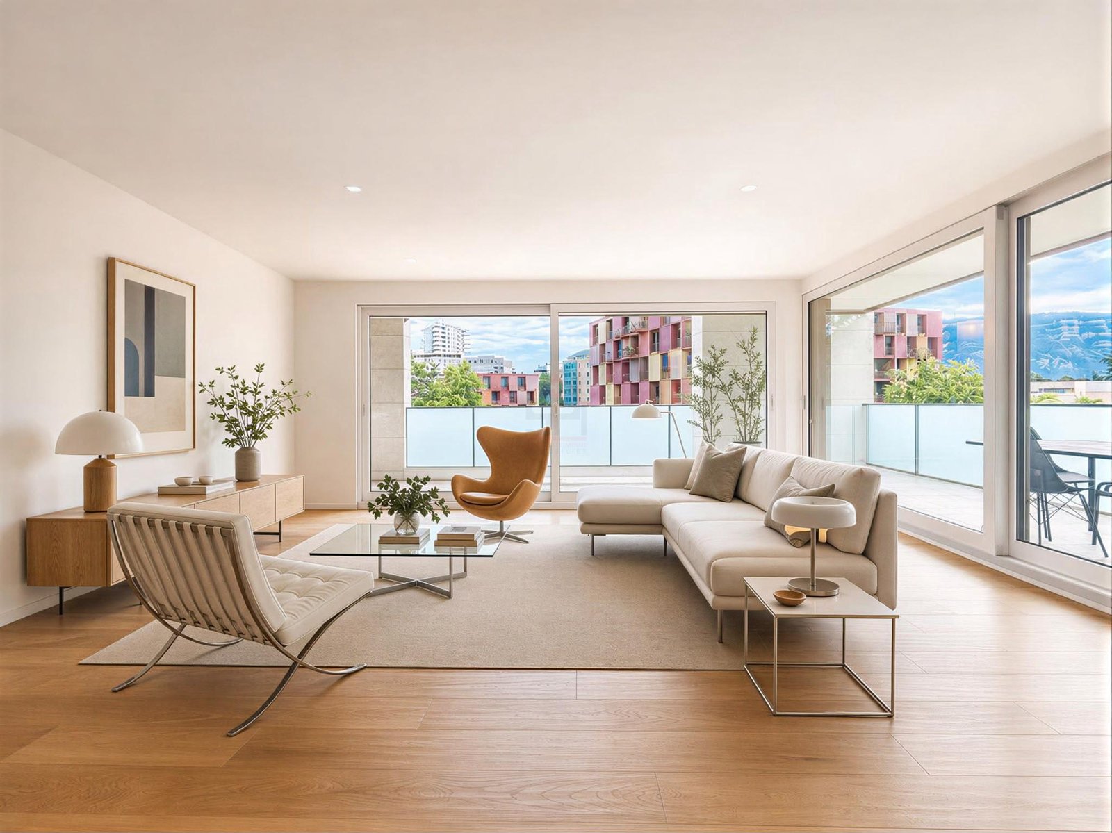 Appartement d’exception de 4 pièces avec magnifique terrasse à Chêne-Bougeries