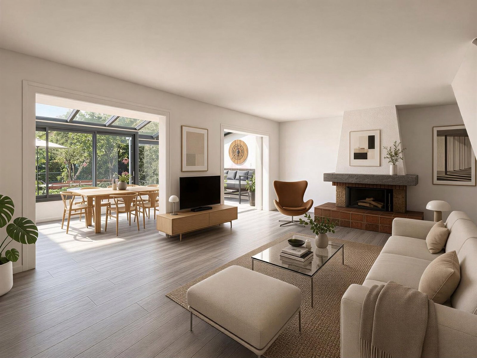 Magnifique villa contiguë dans un quartier prisé de Vésenaz