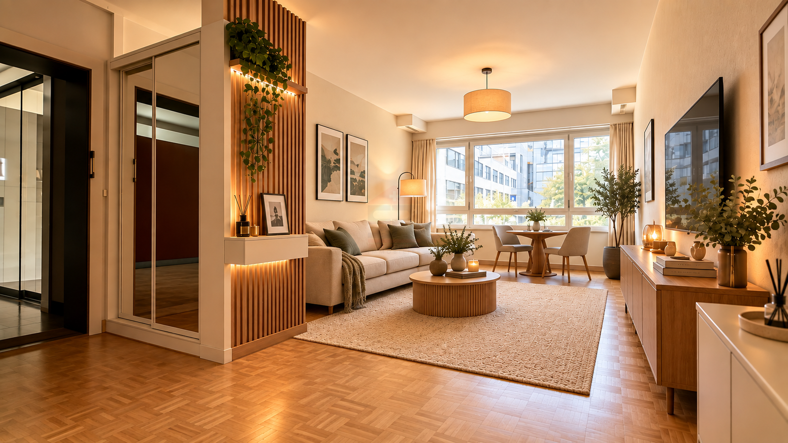 Charmant studio de 44 m², situé dans un endroit très recherché.